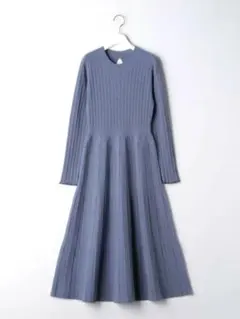 ユナイテッドアローズ　グリーンレーベルリラクシングニットワンピース 長袖