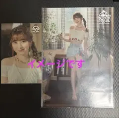 Niziu ミイヒ　フォトカード Lサイズ　ステッカーセット