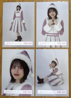 的野美青 2024年クリスマスサンタ衣装座り 生写真 - メルカリ