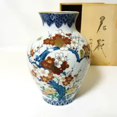 【茶道具】即中斎好　捻梅　水指　宗絢 即中斎好写 捻梅水指 水出宋絢造 共箱（塗蓋付） : 茶道具商 越