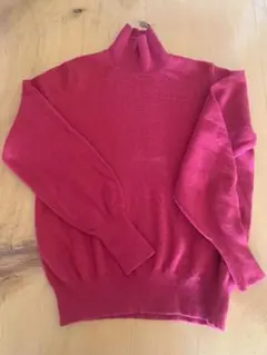 タートルネック ニット