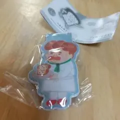 パンどろぼう　ダイカットマグネットクリップ　パンやのおじさん　ガチャ
