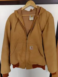 Carhartt フード付きジャケット ベージュ - メルカリ