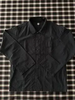 DESCENTE デサント　長袖シャツ　Sサイズ ブラック　美品のサムネイル