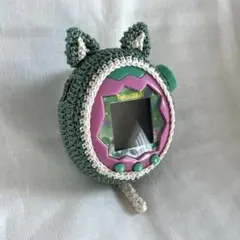 たまごっちパラダイス用 レース編みカバー　たまパラ 保護ケース ハンドメイド