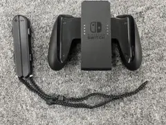 【純正品・動作品】Switch ジョイコングリップ➕ストラップ2本セット
