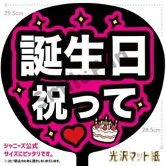 KX-1243 ファンサうちわ コンサートうちわ 文字うちわ 名前文字