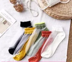 【在庫一掃SALE】レディース インスタ映え靴下 5足セット 最安値