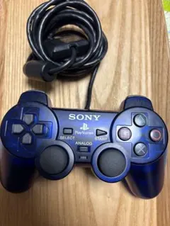 SONY PlayStation2用 アナログコントローラー ブルー