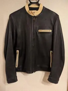 数回着極美品☆30万超☆フラットヘッド☆ディアスキン ライダース☆直営店限定☆のサムネイル