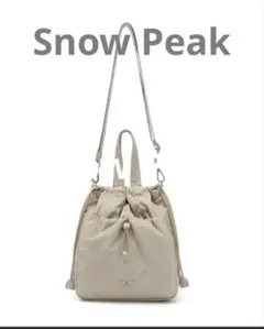 Snow Peak ソフトウィルバケットバッグ　ショルダーバッグ