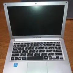 VETESA ノートPC シルバー 本体のみ