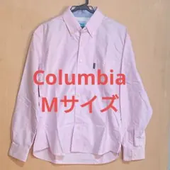 コロンビア シャツ Mサイズ ピンク 長袖