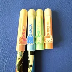 昭和レトロ Tama & Friends 鉛筆 キャップ セット