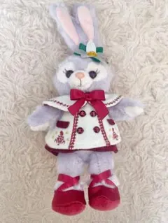 ディズニー　ステラルー　イッツクリスマスタイム　ぬいぐるみバッジ