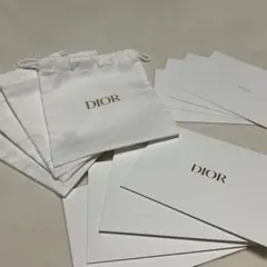 ディオール　巾着＆メッセージカードセット　一般