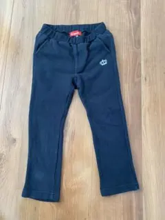 ブラックパンツ 王冠刺繍付き　BABYDOLL 100㎝