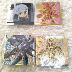 機動戦士ガンダム　シールウエハース　4枚セット　シークレット