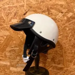 ヴィンテージ風 半帽ヘルメット ハーレー ショベル　パンヘッド　加工 ヴィンテージ風 半帽ヘルメット ハーレー ショベル パンヘッド 加工