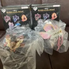 1番くじモンスターハンター C賞ヘッドマグネット 2体セット