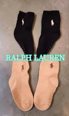 ラルフベビー靴下2足⭐新品⭐RALPH LAURENポロPoloソックス