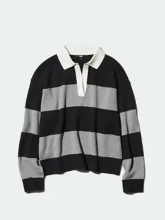 おもち様専用✨UNIQLO スムースコットンリラックスポロセーター　ニット