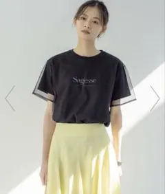 組曲　Tシャツ　チュールロゴ Tシャツのサムネイル