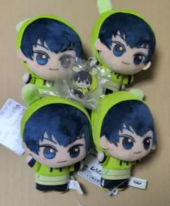 ナムコ限定ブルーロック 潔世一 ちびぐるみ casual bunny