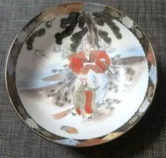 九谷焼 寺林製 青粒六歌仙図 盃 - メルカリ