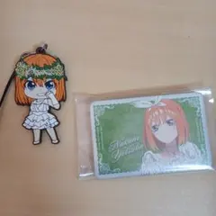 五等分の花嫁 四葉 缶バッジ＆ラバスト