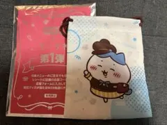 ココス×ちいかわ 第1弾 巾着 ハチワレ