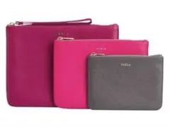 【美品】FURLA フルラ　ポーチ3点セット
