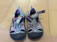 Keen マルチカラー サンダル　18.5cm