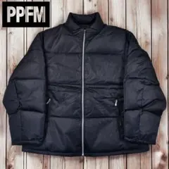11M452◯ 00s PPFM ブラック ダウンジャケット アウター Y2Kのサムネイル