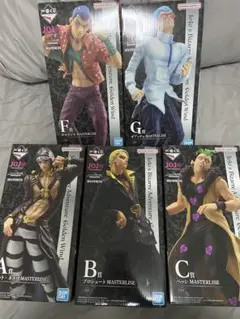 ジョジョの奇妙な冒険　一番くじ　リゾット　プロシュート　フィギュア　まとめ売り