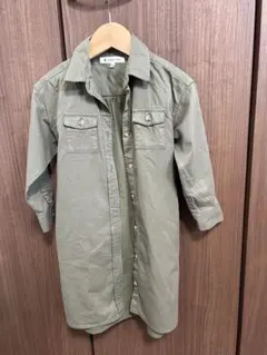 グローバルワーク　キッズ　ロングシャツ