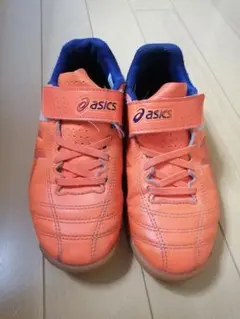 asics JUNIOLE オレンジ スニーカー 19cm