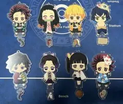 鬼滅の刃 全員集中 みつめてアクリルチャーム 全8種コンプリートセット