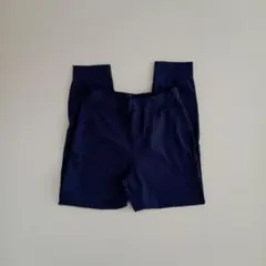 美品！　UNIQLO　ウルトラストレッチジョガーパンツ　ネイビー　薄手　160