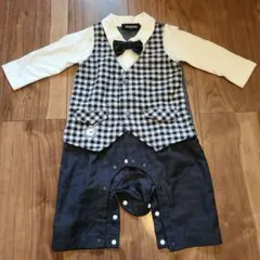 お値下げ❤️タキシード風ロンパース❤️70サイズ