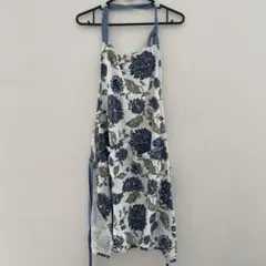 フランフラン花柄エプロン