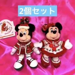ディズニー ぬいぐるみキーホルダー ミニーマウス