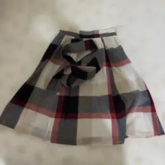 BLUE LABEL CRESTBRIDGE チェック柄フレアスカート 34のサムネイル