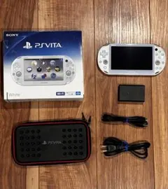 PS Vita PCH-2000 ホワイト 箱付属品完備 ジャンク