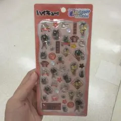 ハイキュー！！チェリジェムステッカー 公式正規品 音駒高校　孤爪研磨　黒尾鉄朗
