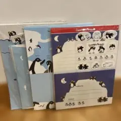 ペンギン レターセット まとめ売り。