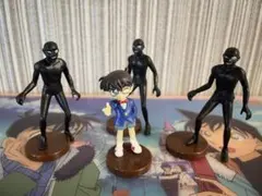 【チョコエッグ　名探偵コナン】コナン 犯人✖︎3 セット 4体