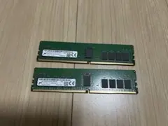 Micron DDR4-2666 ECC Registered 16GB×2枚