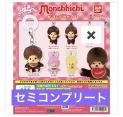 モンチッチ めじるしアクセサリー2 セミコンプリート