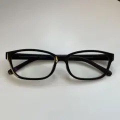 JINS ブルーライトカットメガネ 度なし ブラック